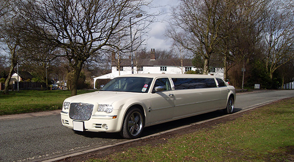 White Bentley Limo Hire